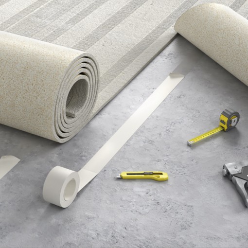During Carpet Installation | William Ryan Flooring & Supplies